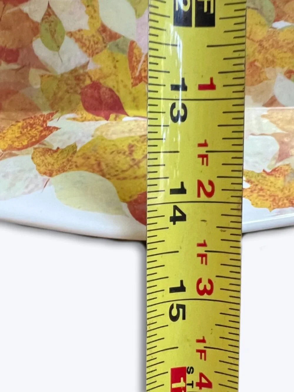 Pier 1 Go Jump In Leaves Fall Melamine Handled Serving Tray Platter Dogs Autumn